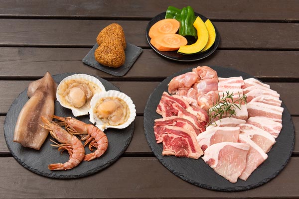 海鮮BBQセット