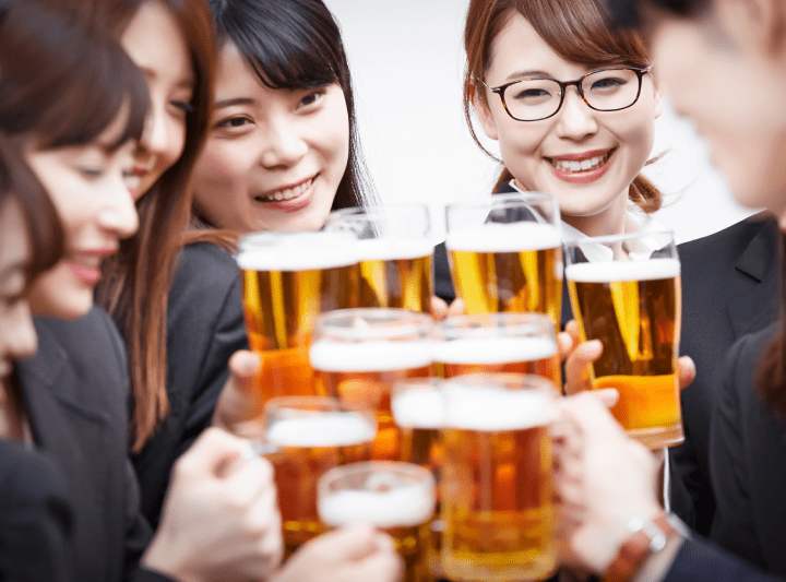 イメージ：職場の歓送迎会や周年行事など