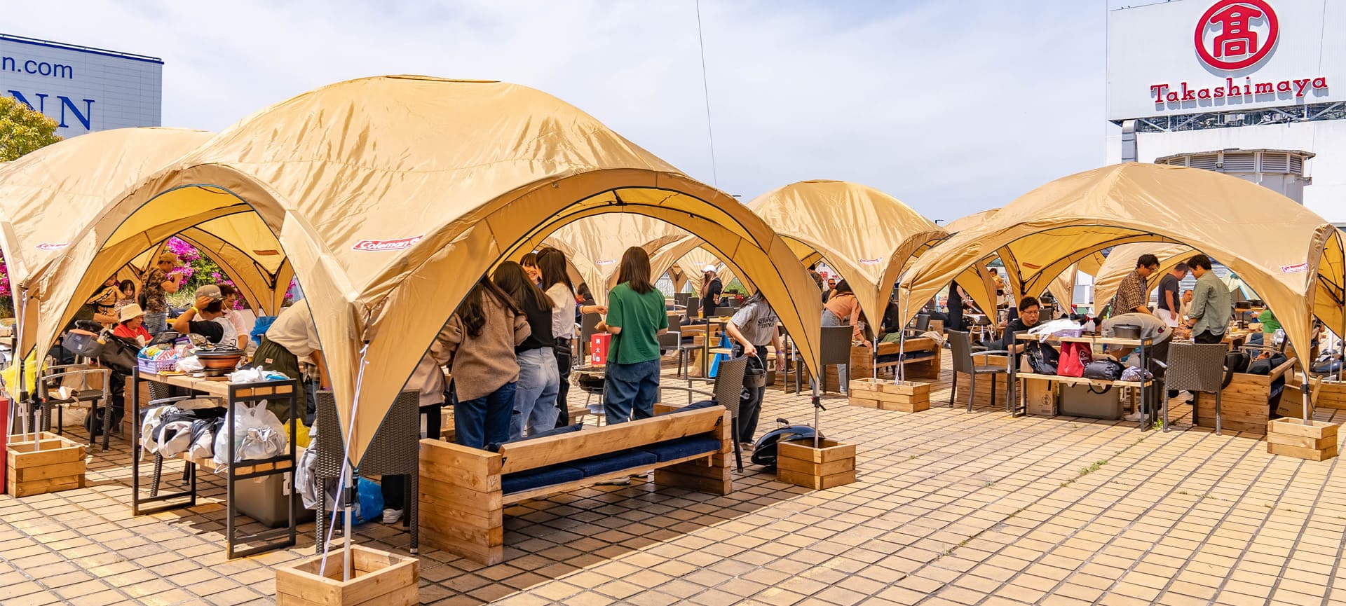 柏タカシマヤバーベキュー広場