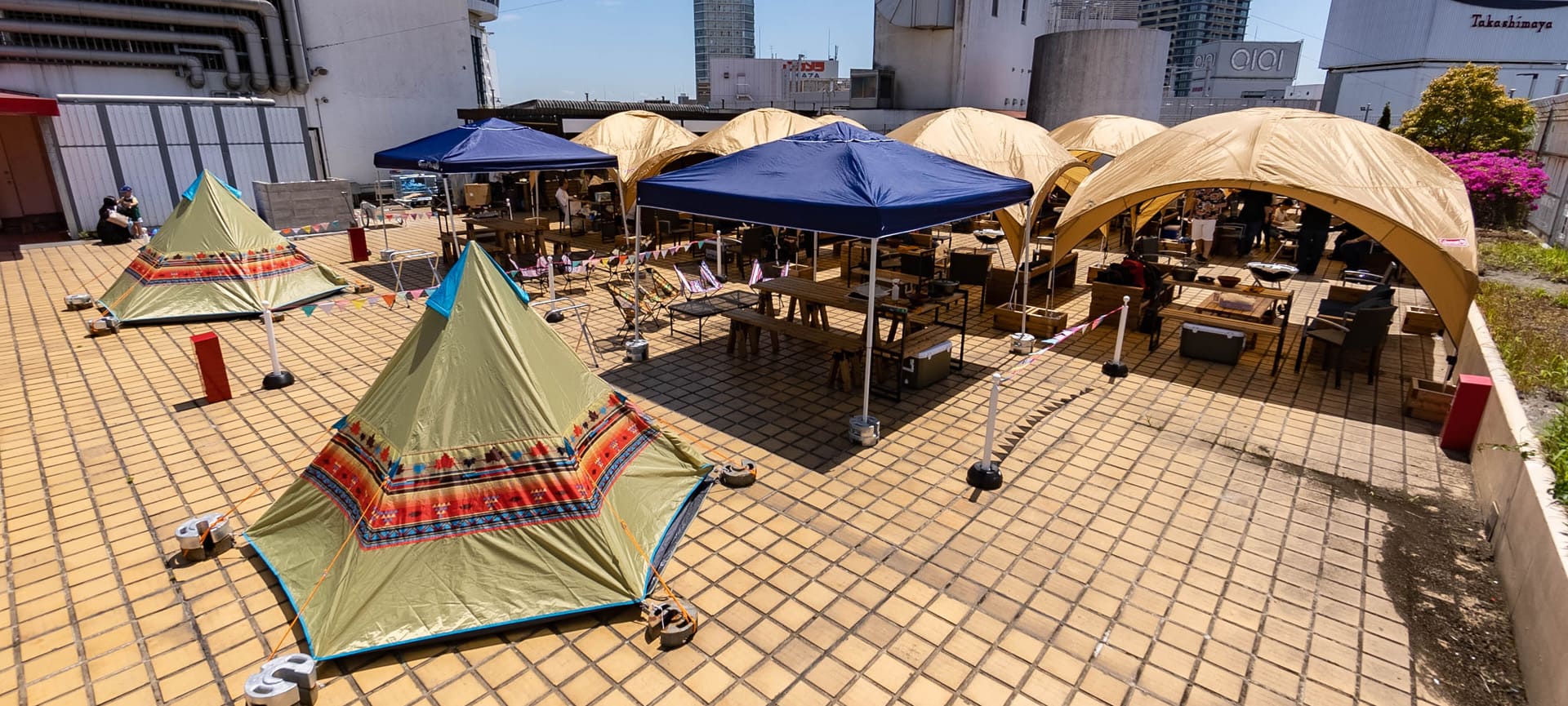 柏タカシマヤバーベキュー広場